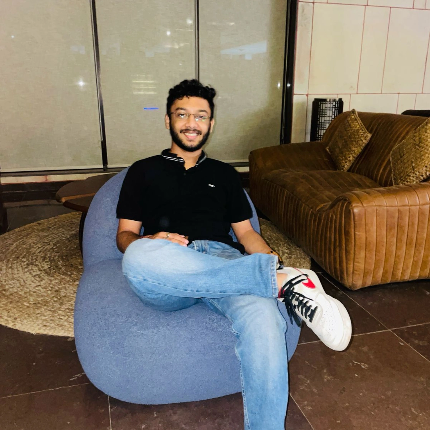 Lounge Blue Chair
