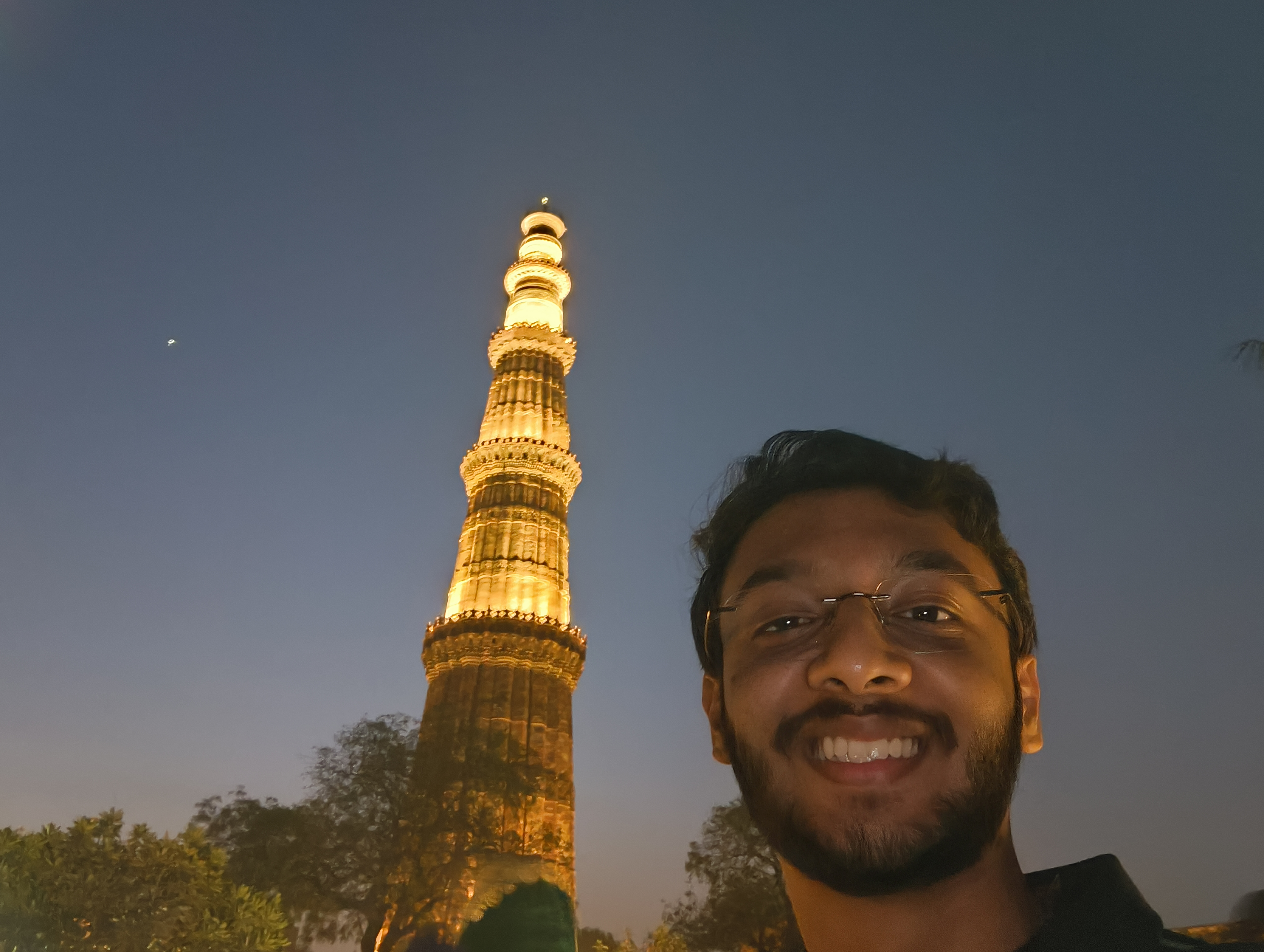 Qutub Minar Selfie