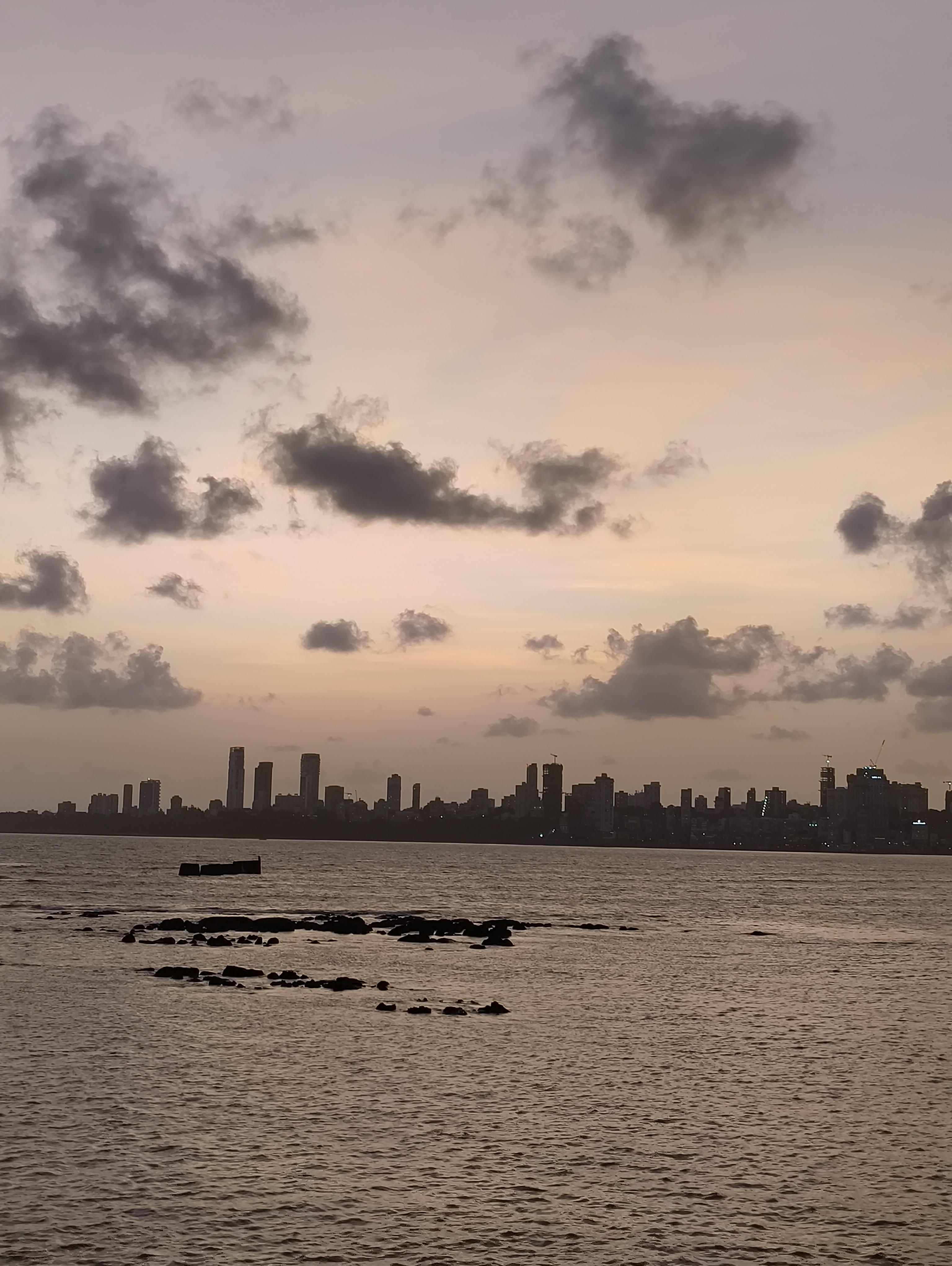 City Sunset Water