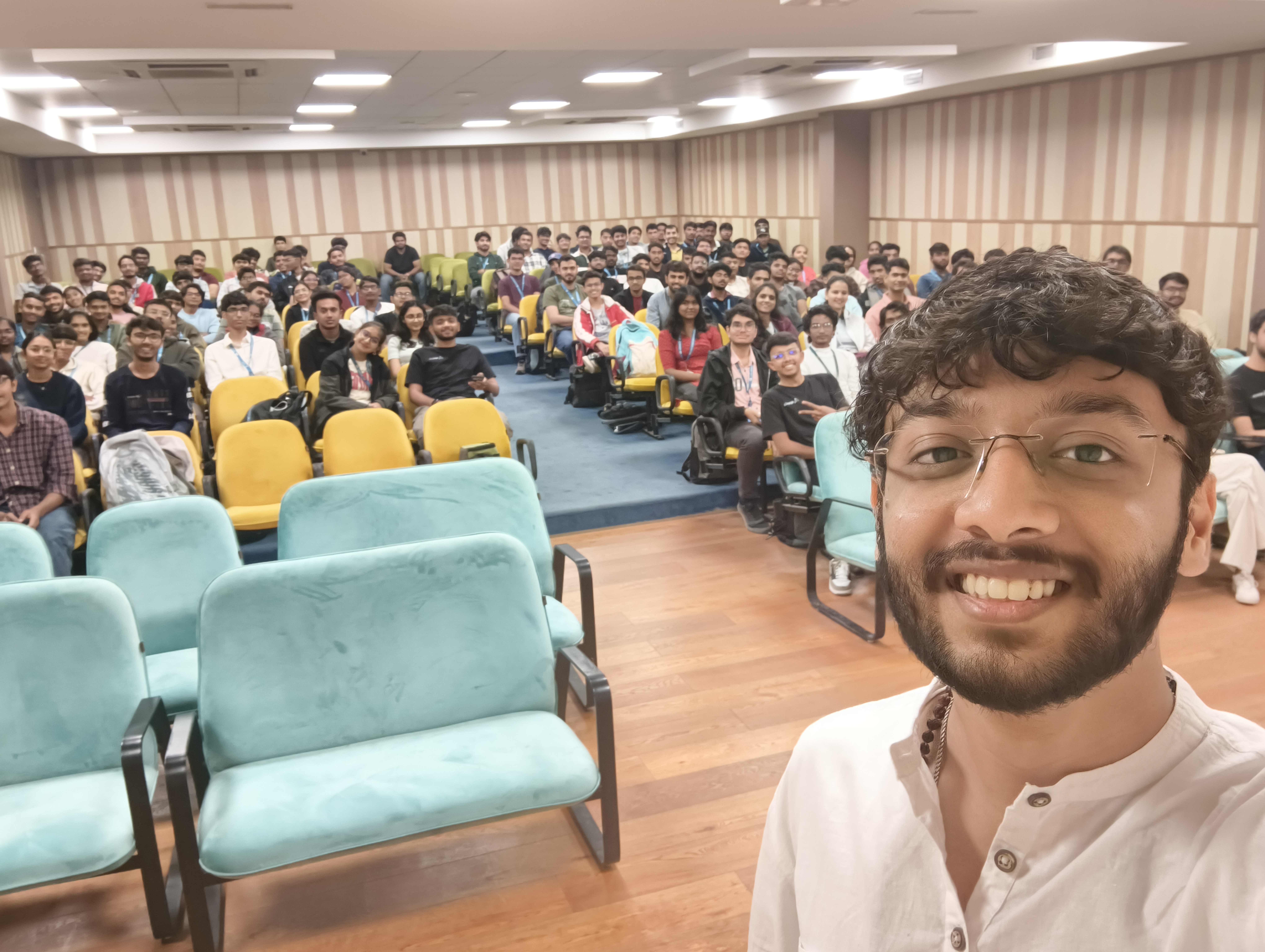 Lecture Hall Selfie