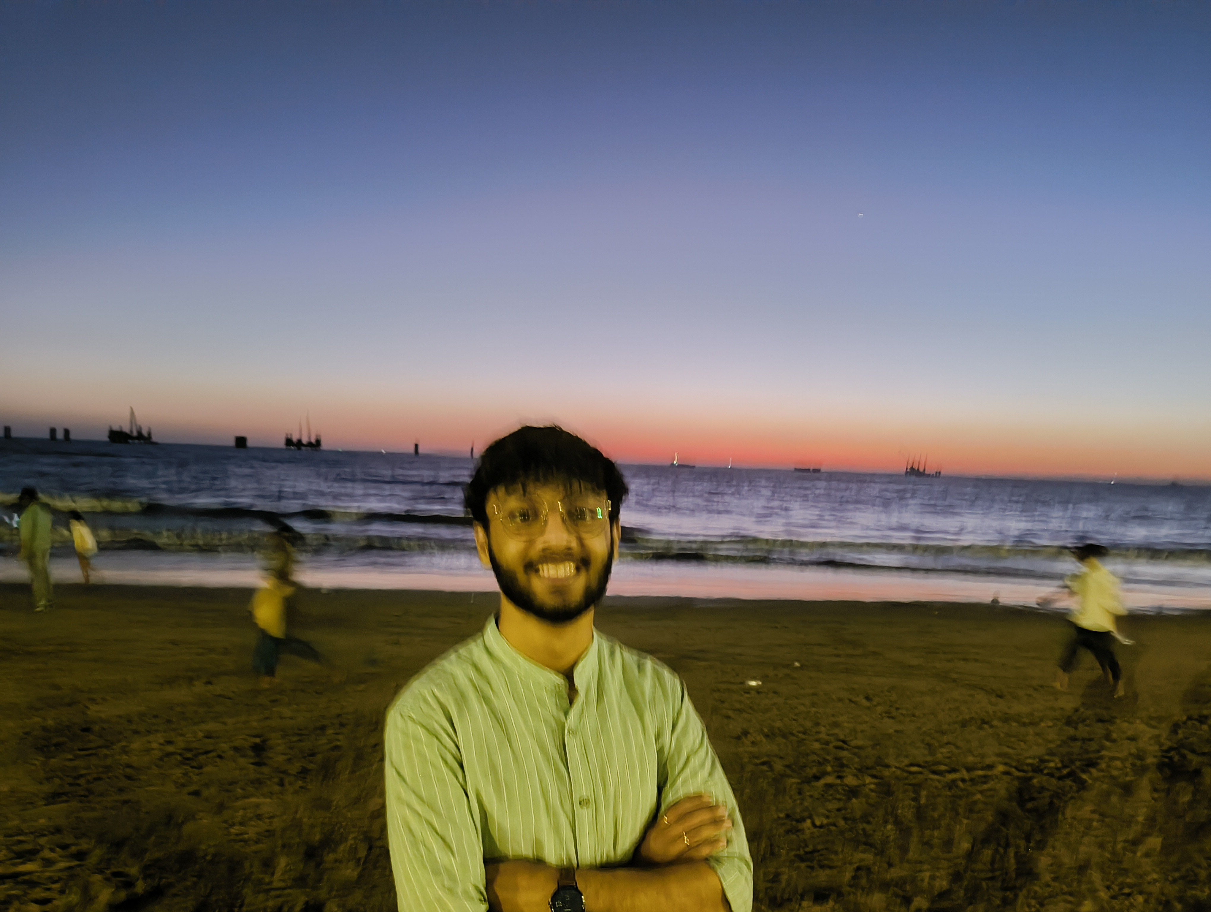 Mumbai Beach Sunset