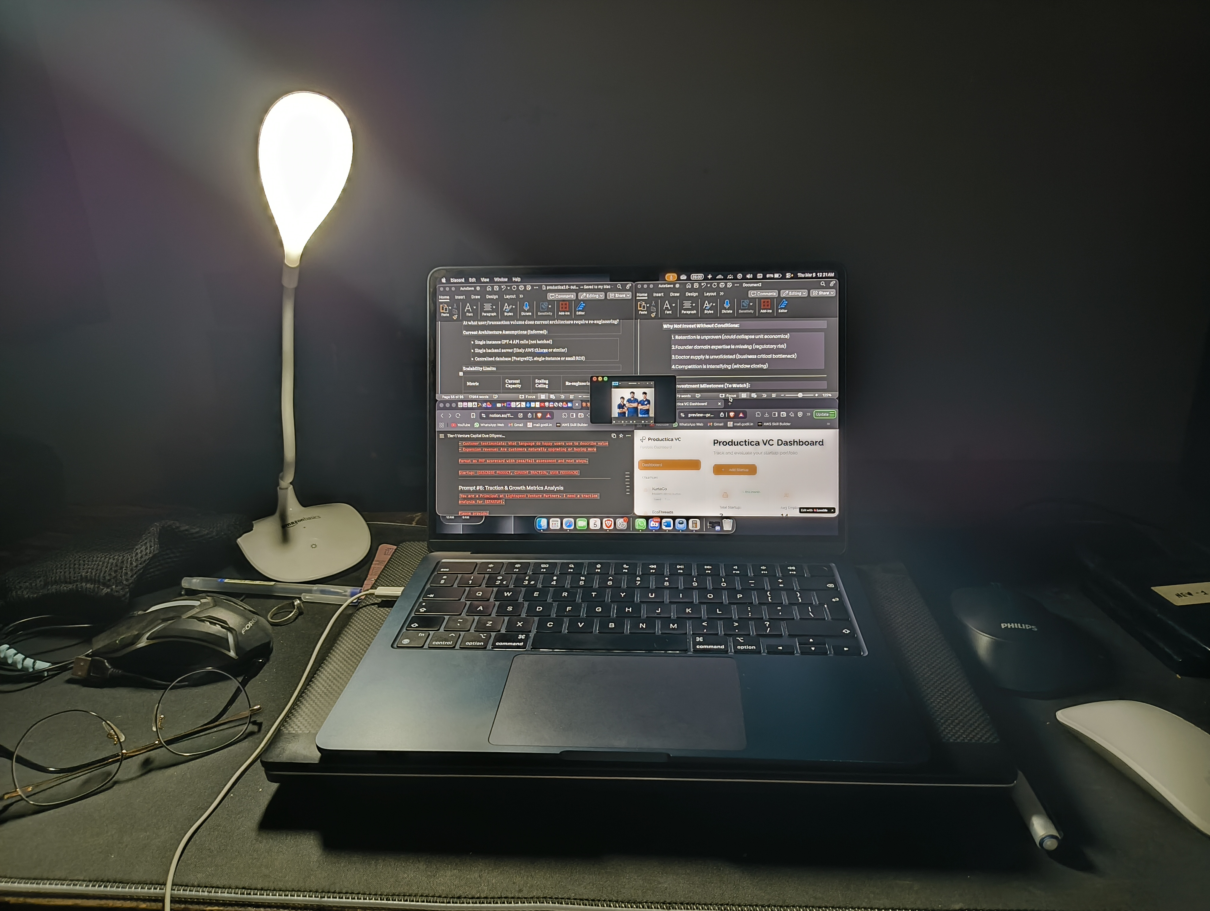 Productica Desk Night